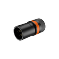 Roxtone LX3M Conector XLR macho rotable bajo perfil carcasa plástica