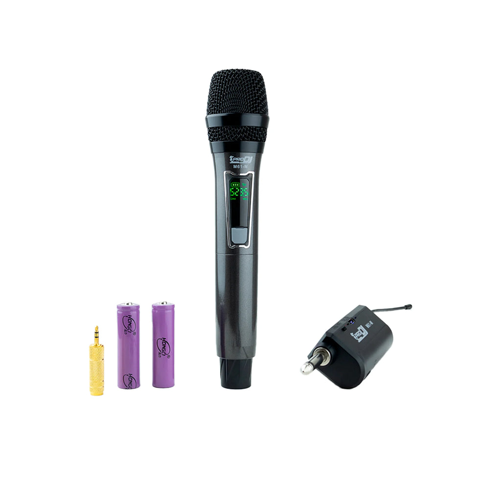 Pro DJ M61-M Micrófono inalámbrico de mano recargable