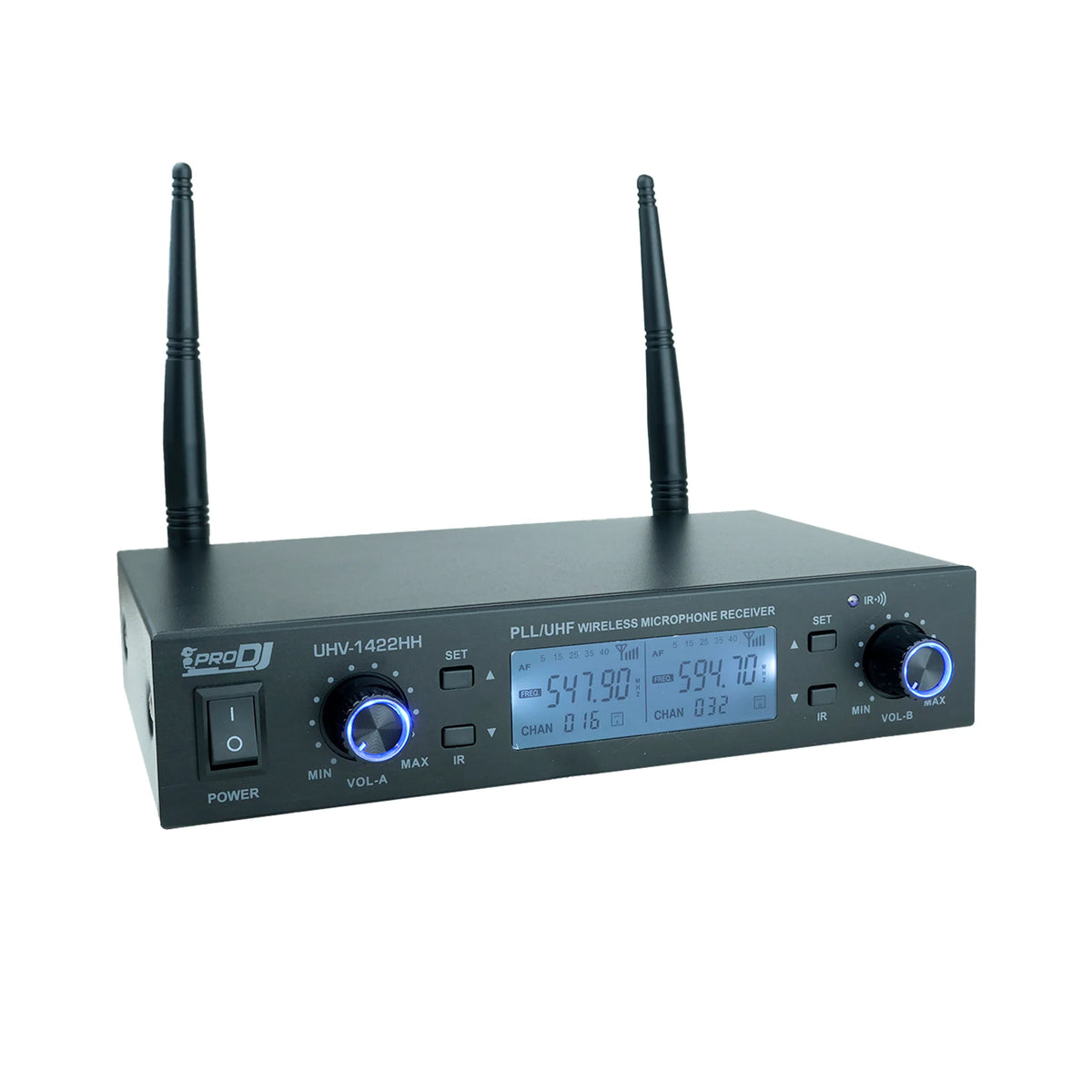 Pro DJ UHV-1422HH Micrófono inalámbrico UHF bodypack
