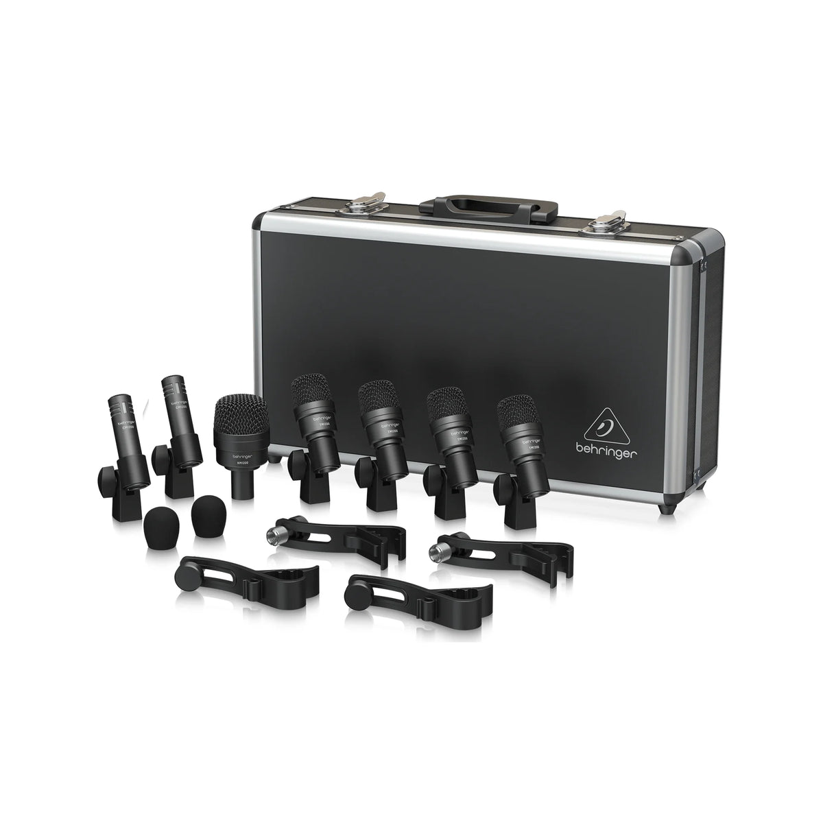 Behringer BC1200 Kit de micrófonos para batería x7