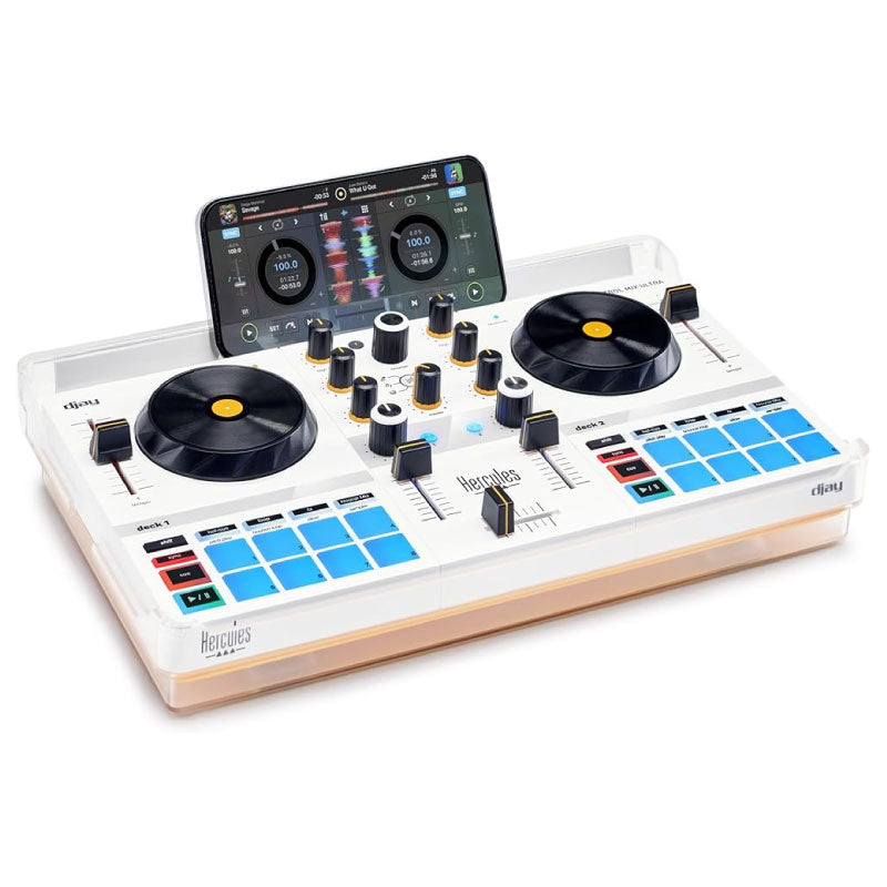 Hercules DJControl Mix Ultra Controlador DJ inalámbrico para smartphone y tablet