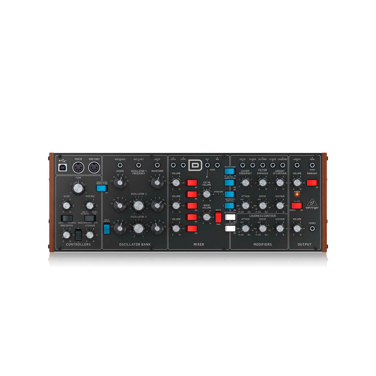 Behringer MODEL D Sintetizador analógico MIDI USB