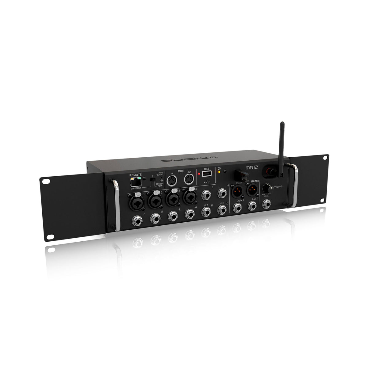 Midas MR12 Consola digital de 12 canales con Wi-Fi y USB