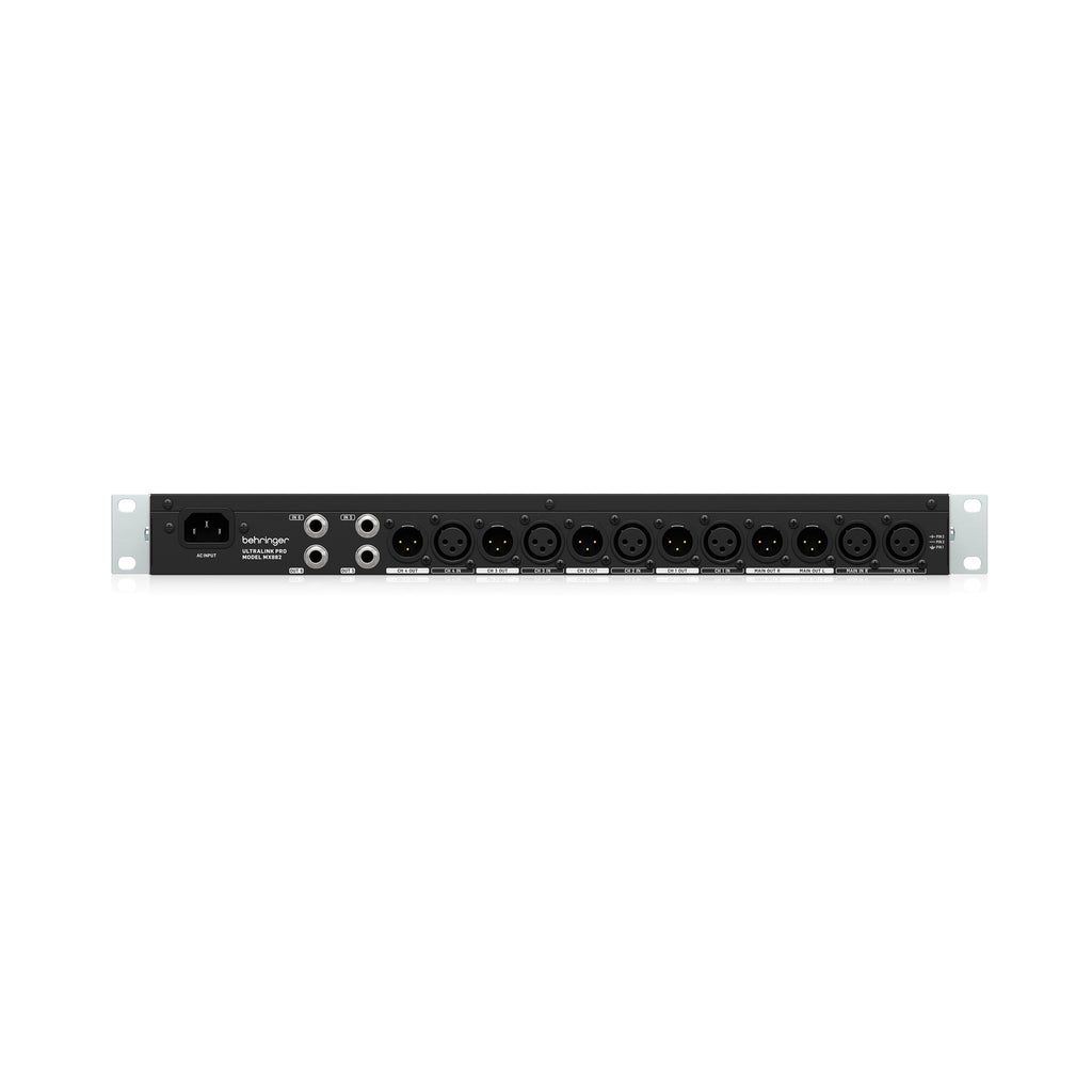 Behringer MX882 Splitter mixer caja DI 8 canales rack 1U