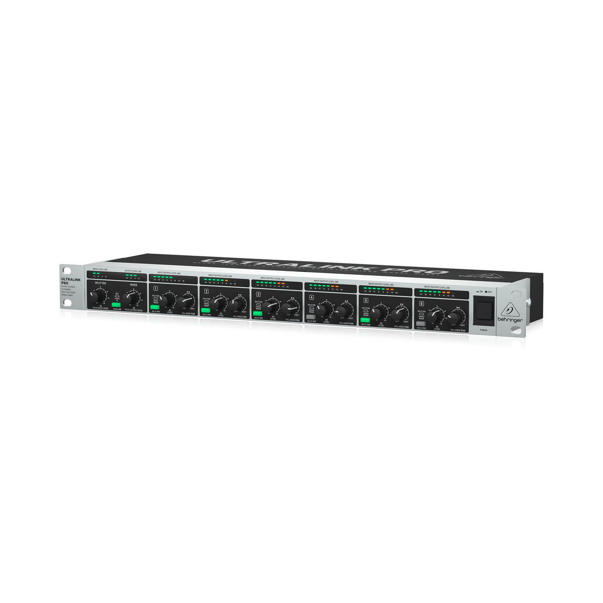 Behringer MX882 Splitter mixer caja DI 8 canales rack 1U