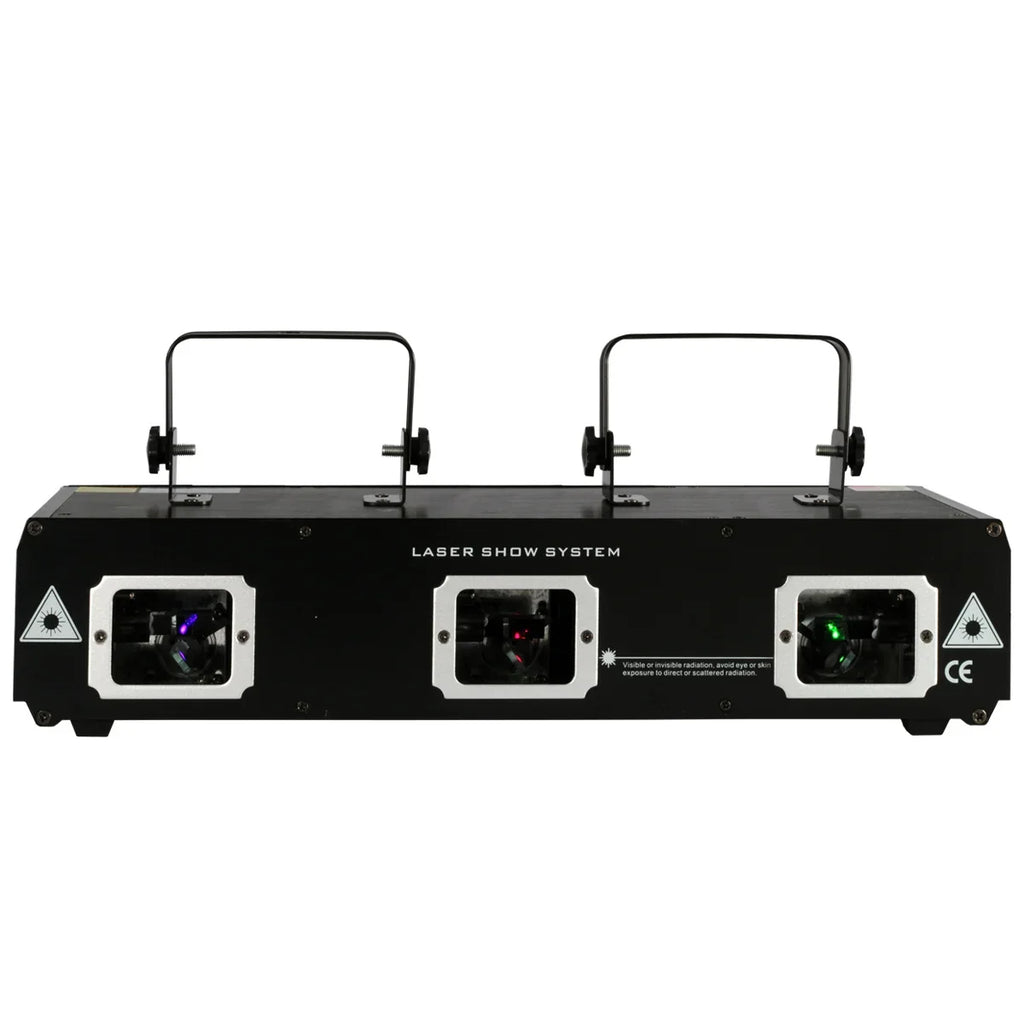 Nightsun SD427 Luz láser RGB 3 cañones DMX