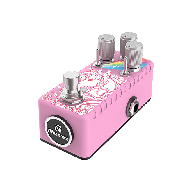 Musontek DREAM CASTLE Pedal ecualizador de 3 bandas con overdrive