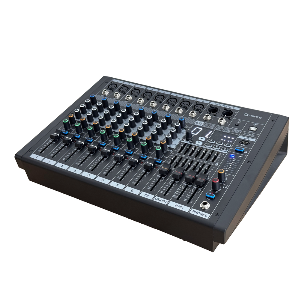 Vento P-MW8X Consola amplificada 8 canales 500 W USB Bluetooth