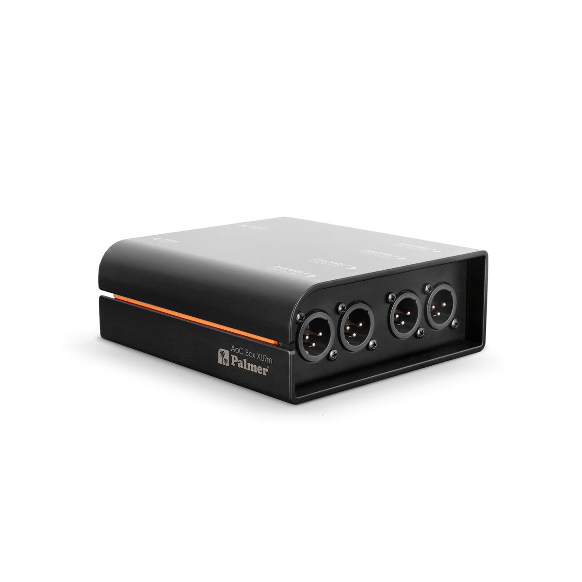 Palmer AoC Box XLRm Caja adaptadora Audio over Cat etherCON a 4 XLR macho