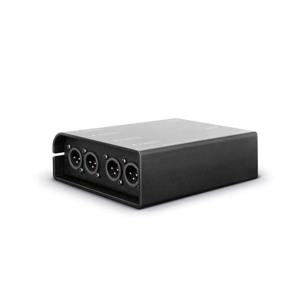 Palmer AoC Box XLRm Caja adaptadora Audio over Cat etherCON a 4 XLR macho