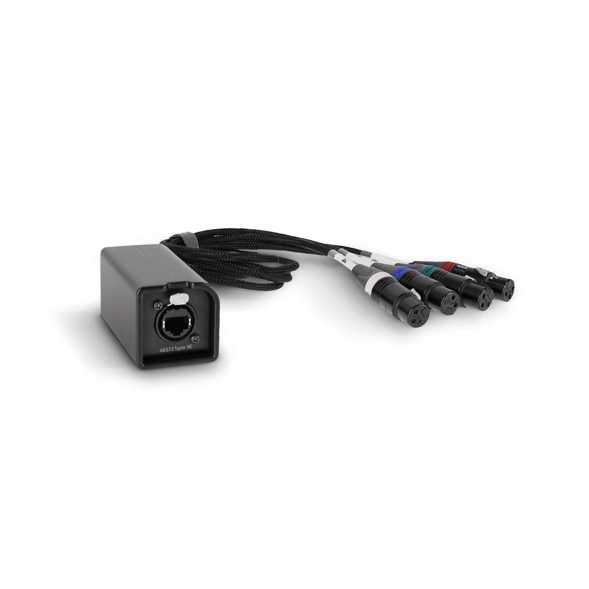 Palmer AoC Loom XLRf Cable adaptador Audio over Cat etherCON a 4 XLR hembra