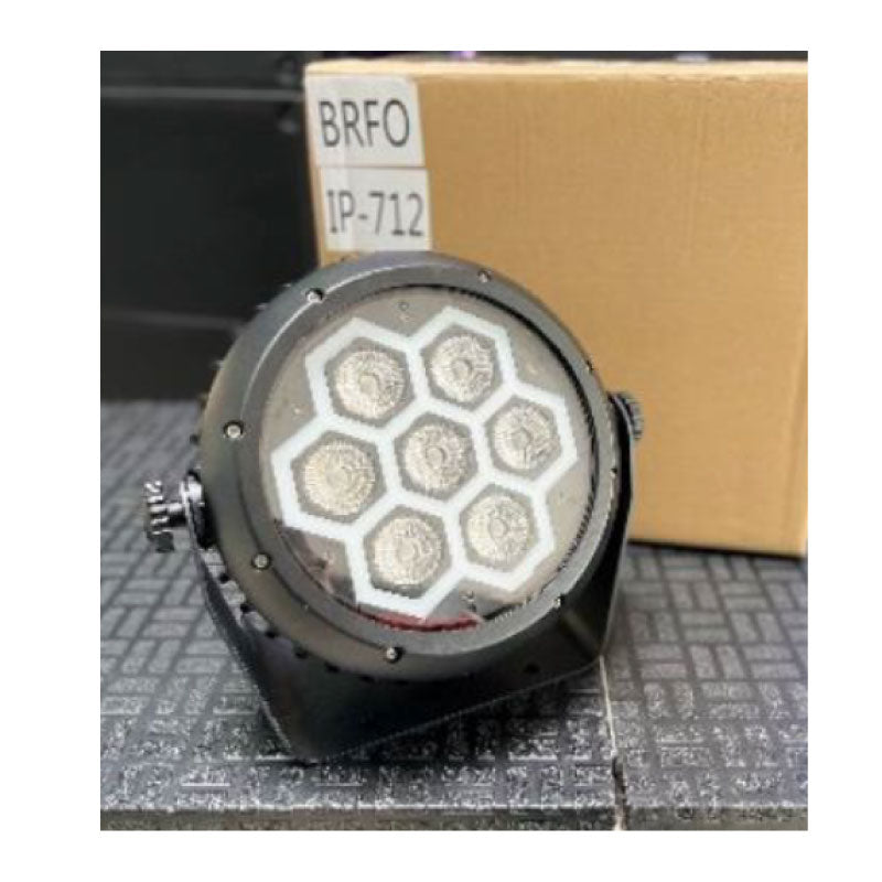 VA ProLED Par LED outdoor RGBWA+UV 6 en 1, 7x12 W + tira LED