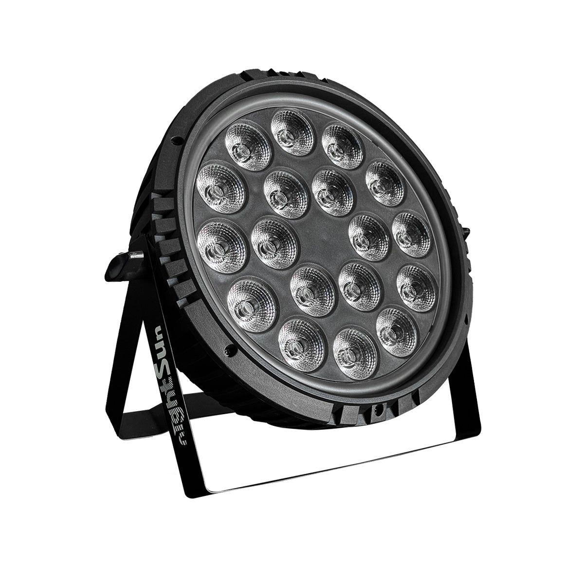 Nightsun SPC058 Par LED 18x4W RGBWAP 6 en 1 con tira LED