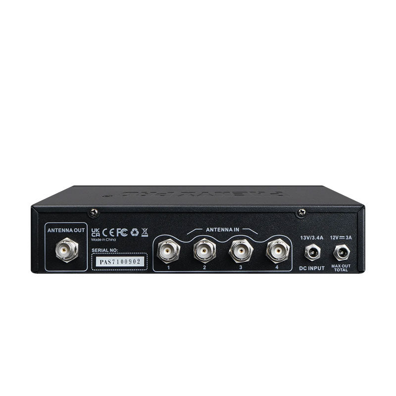 Phenyx Pro PAS-227X Combinador activo de antenas UHF para IEM x4