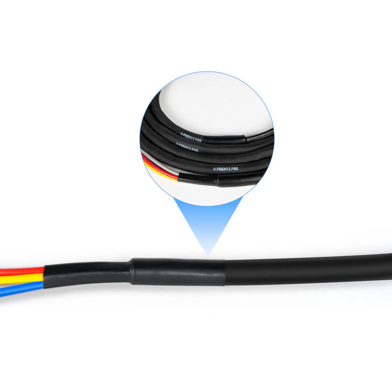 Phenyx Pro PCBL-4IN1-1M Multicable snake XLR 4 canales 1 m