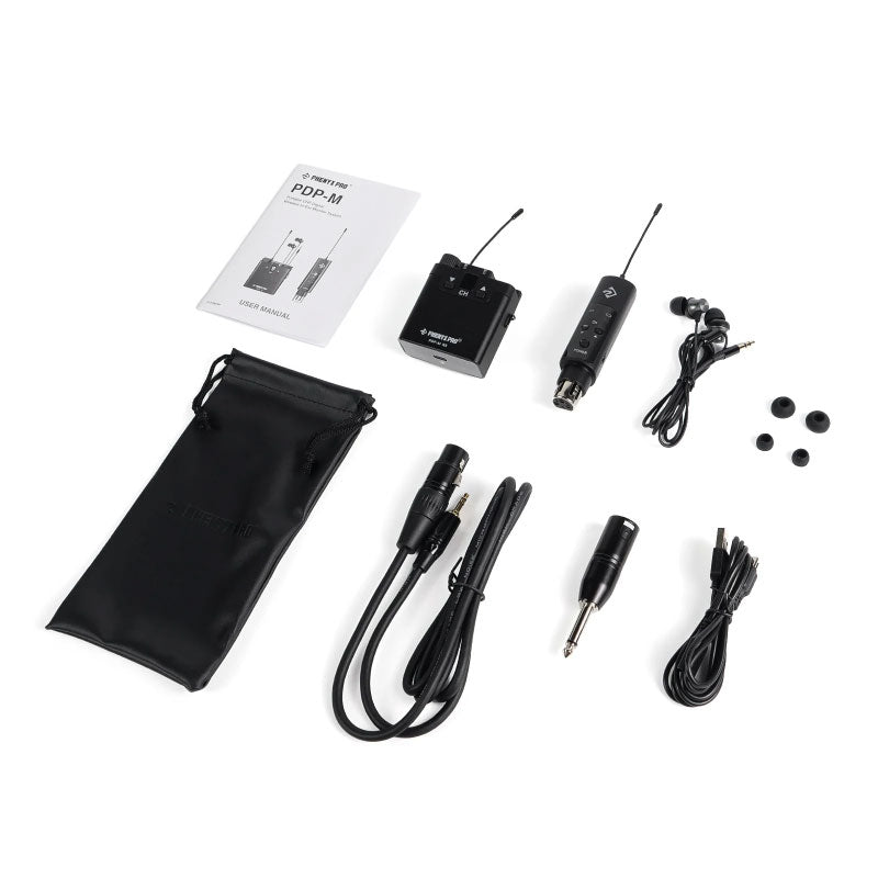 Phenyx Pro PDP-M Sistema IEM inalámbrico UHF digital mono/estéreo