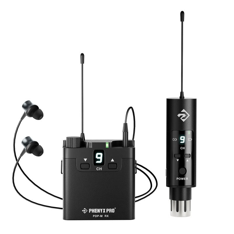 Phenyx Pro PDP-M Sistema IEM inalámbrico UHF digital mono/estéreo