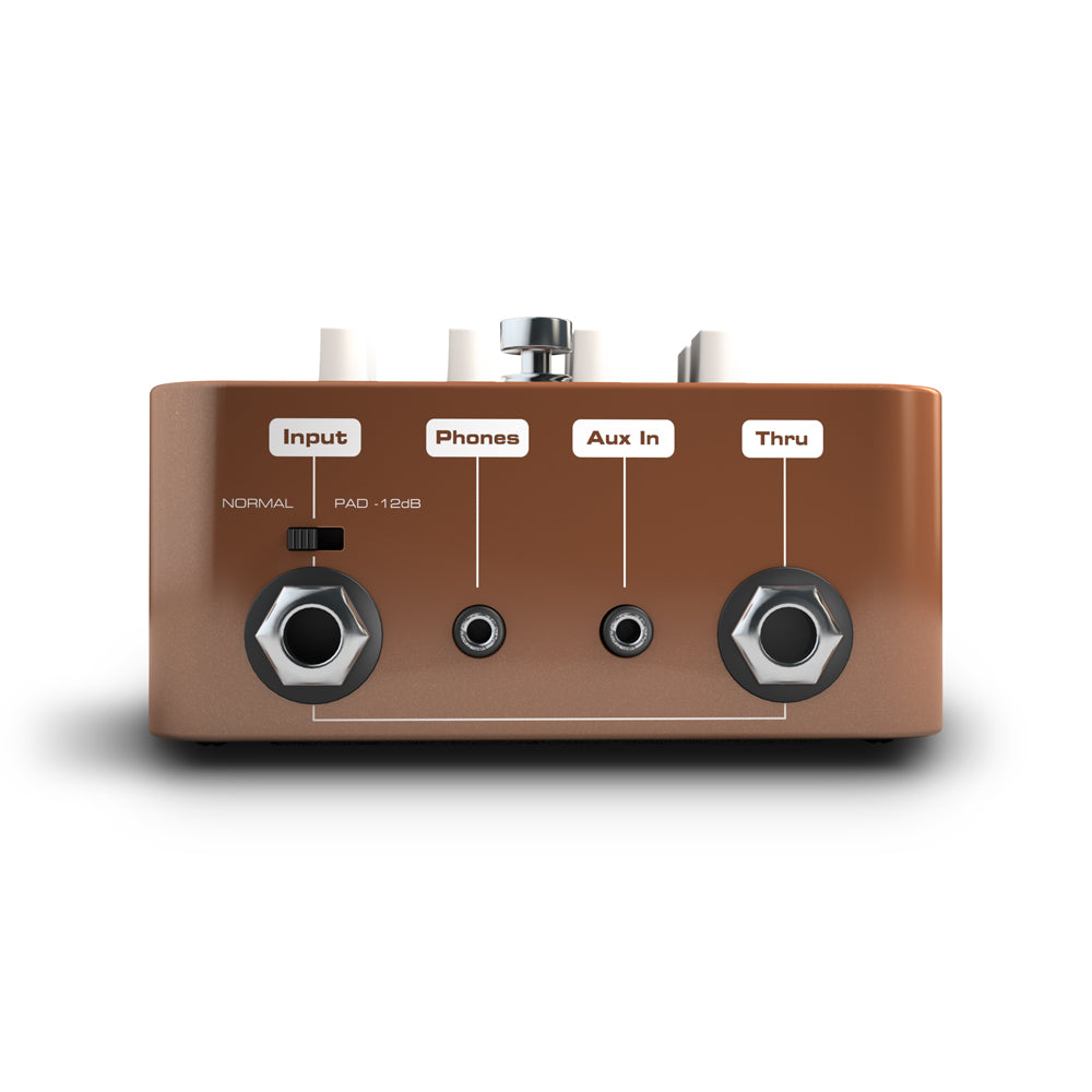 Palmer POCKET AMP ACOUSTIC Pedal preamplificador para guitarra y bajo acústico