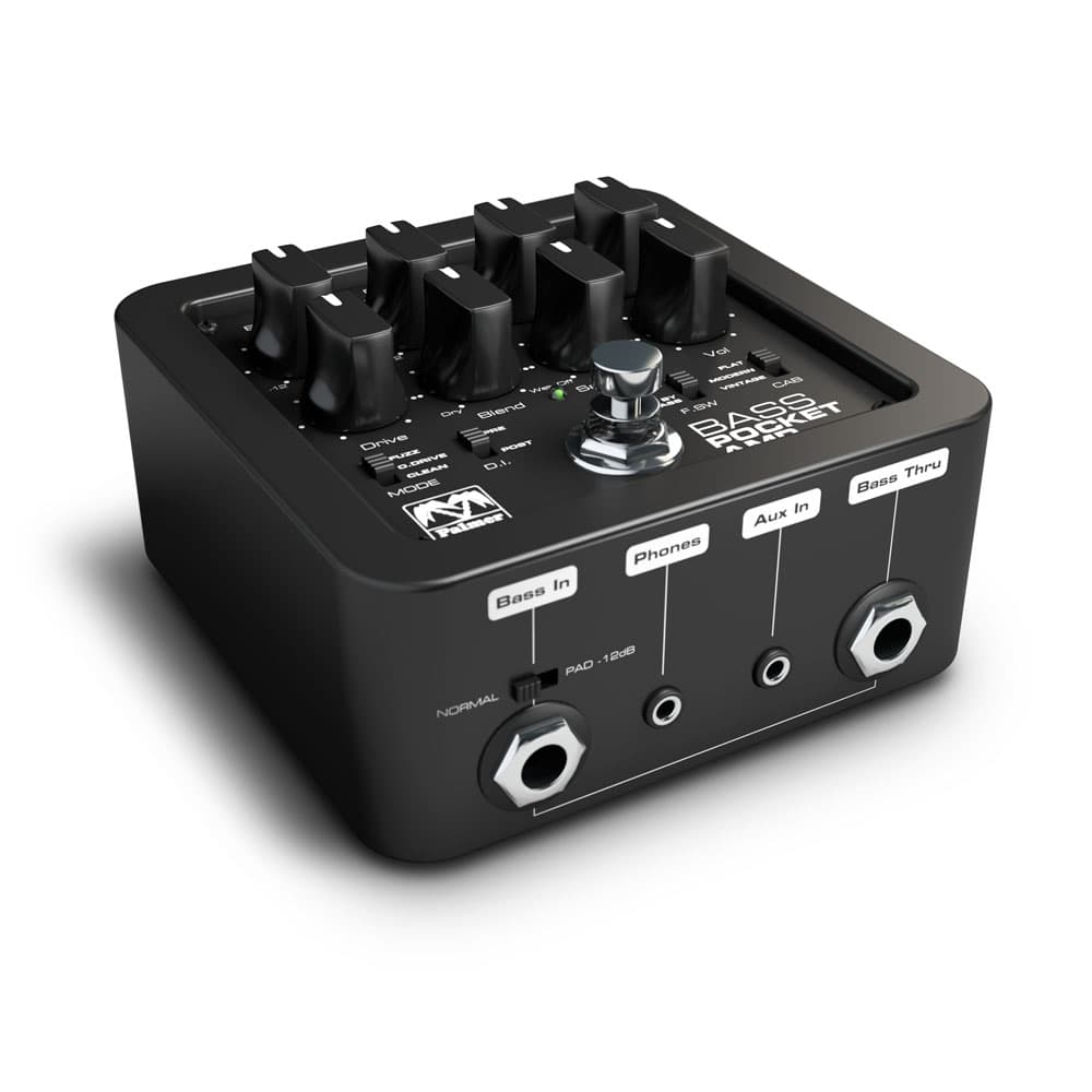Palmer POCKET AMP BASS Pedal preamplificador portátil para bajo eléctrico