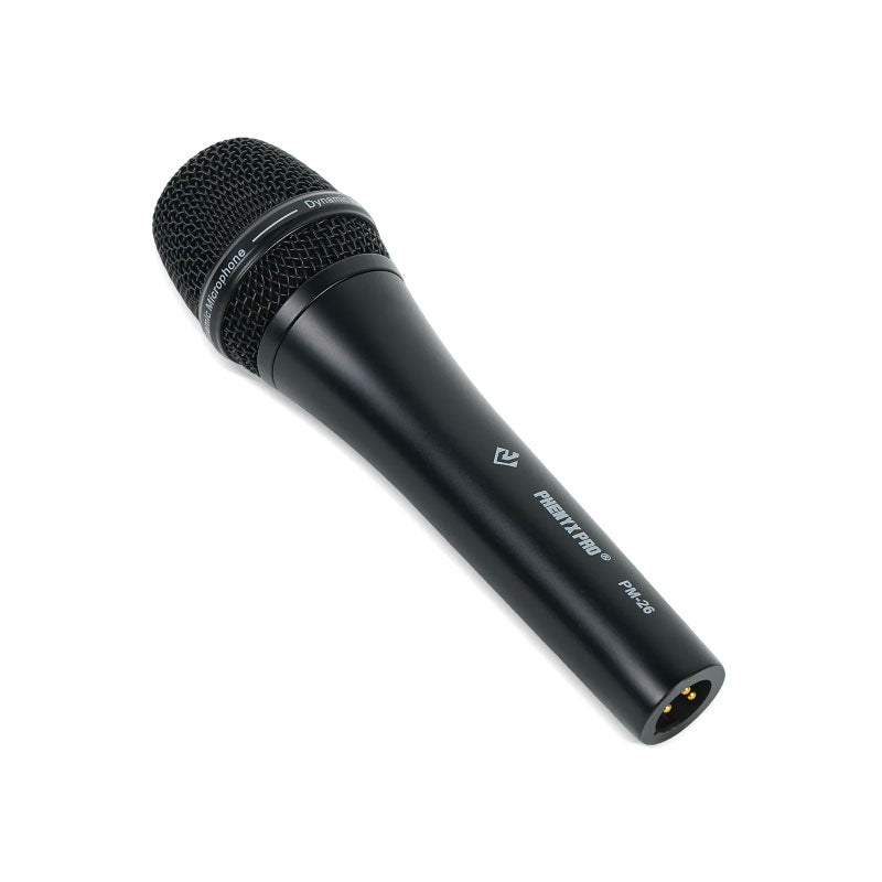 Phenyx Pro PM-26 Micrófono vocal dinámico supercardioide con cable