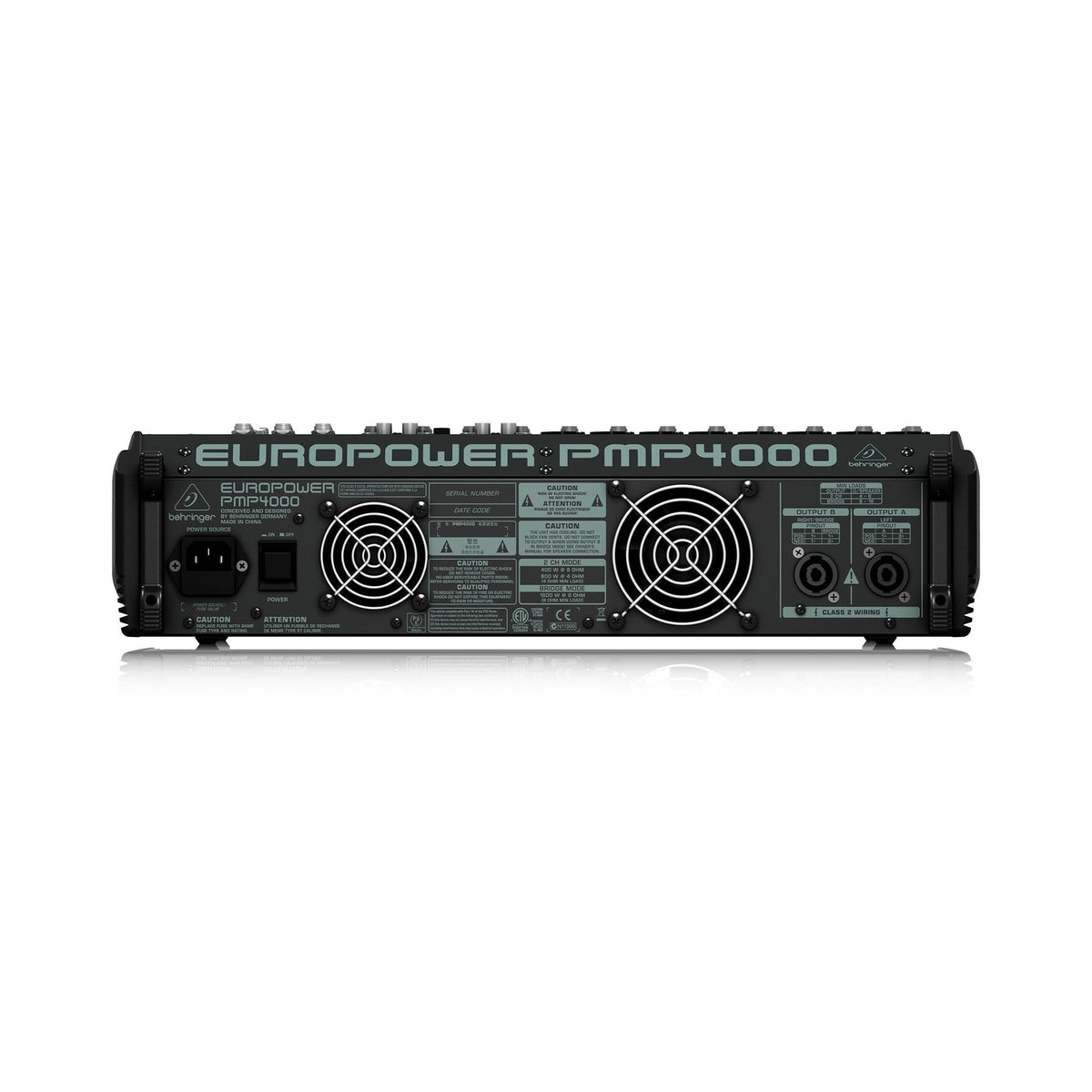 Behringer PMP4000 Consola amplificada clase D 400 W