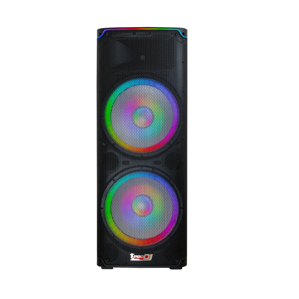 Pro DJ PP215A-LED Cabina activa doble 15" 500 W LED