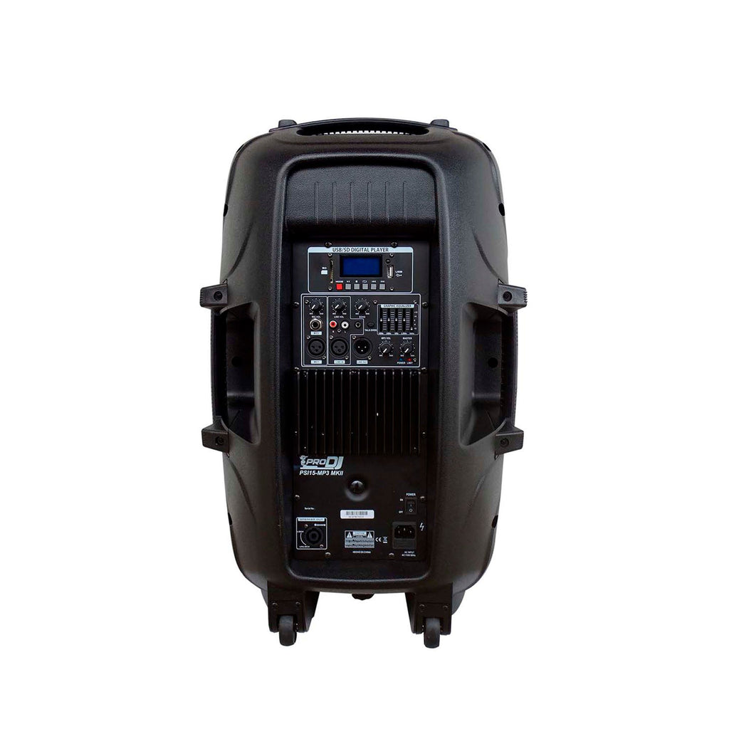 Pro DJ PSI15-MP3 MKII Cabina activa 15" 250 W Bluetooth