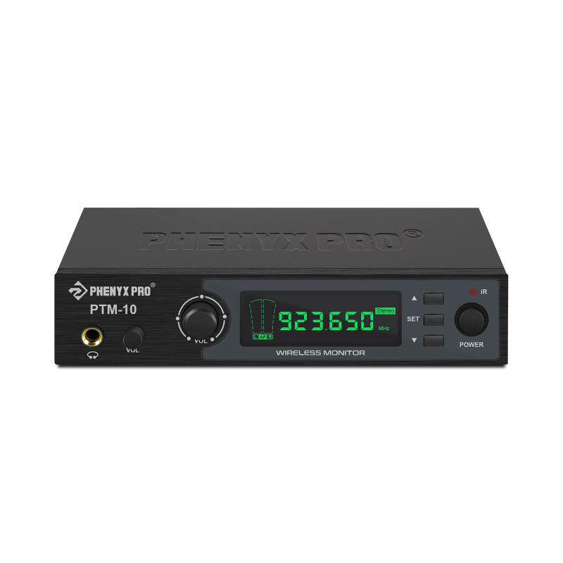 Phenyx Pro PTM-10-2B Sistema IEM estéreo UHF 2 bodypack