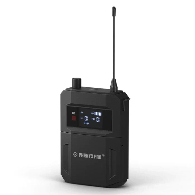 Phenyx Pro PTM-22-2B Sistema IEM mono UHF 2 bodypack