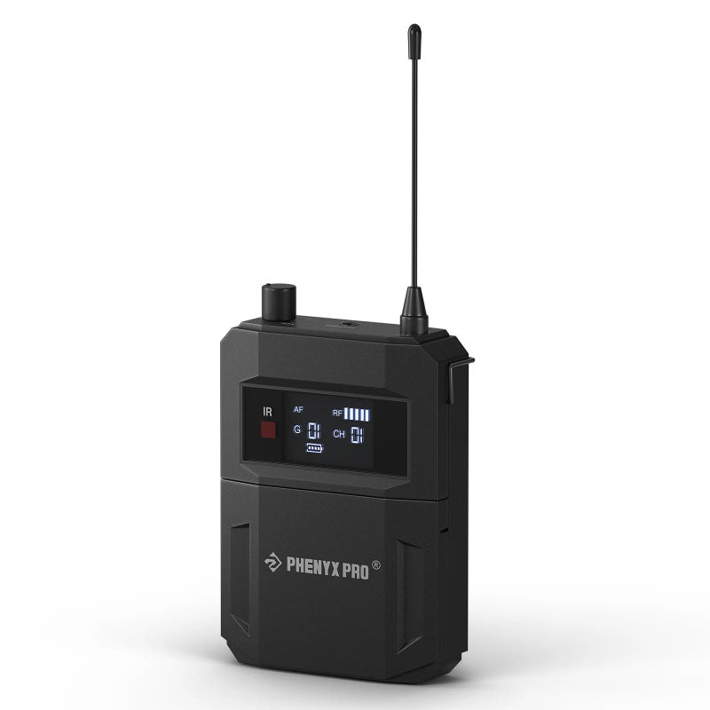 Phenyx Pro PTM-33-4B Sistema IEM mono UHF 4 canales independientes