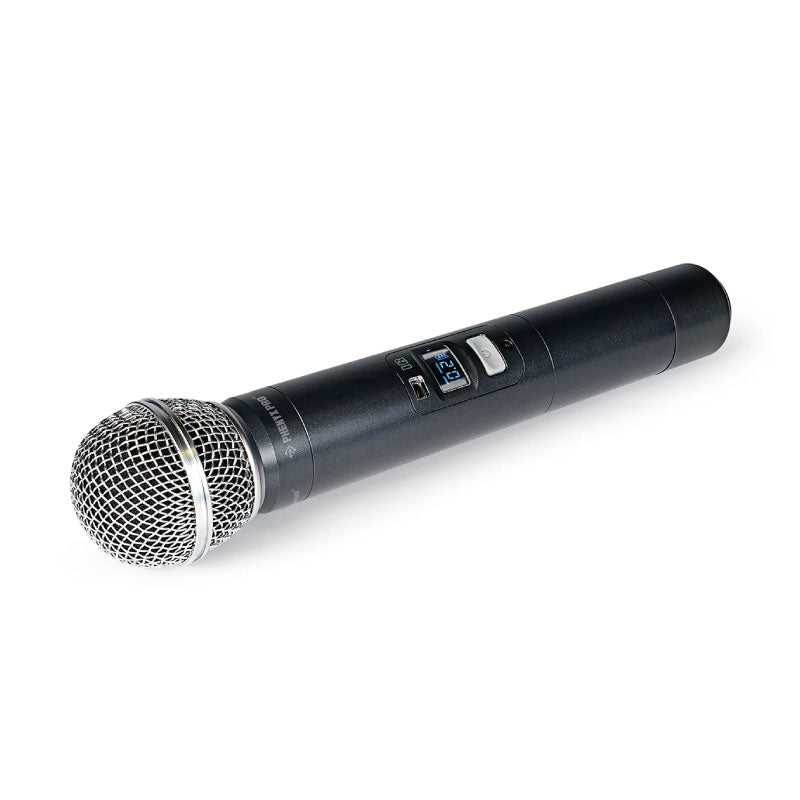 Phenyx Pro PTU-7000-2H2B Sistema inalámbrico UHF 4 canales (2 de mano + 2 bodypack)