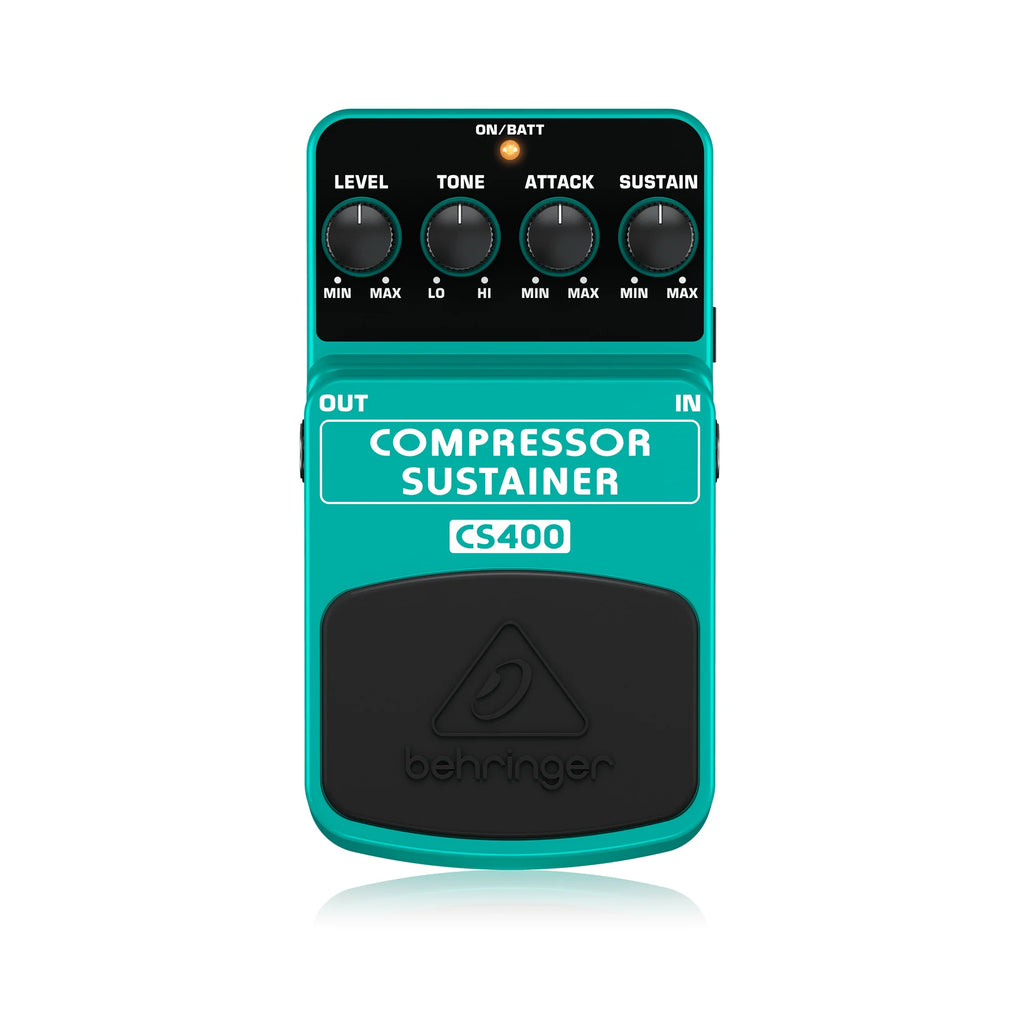 Behringer CS400 Pedal compresor y sustain analógico