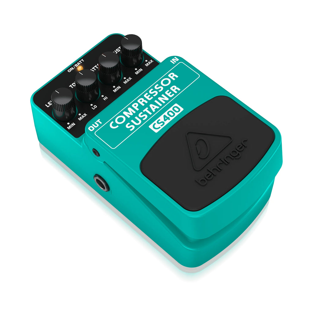 Behringer CS400 Pedal compresor y sustain analógico