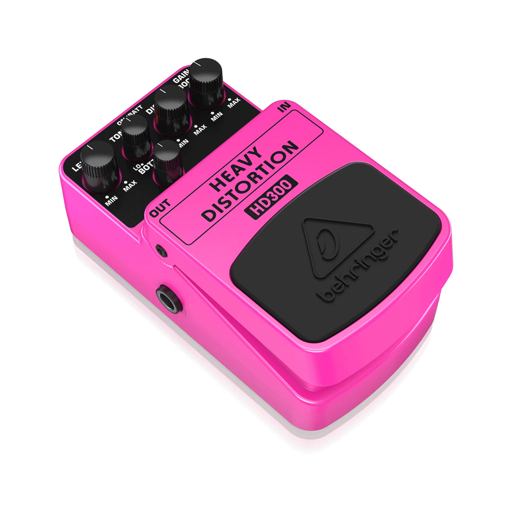 Behringer HD300 Pedal de distorsión heavy para guitarra