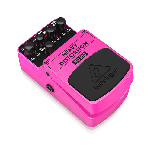 Behringer HD300 Pedal de distorsión heavy para guitarra