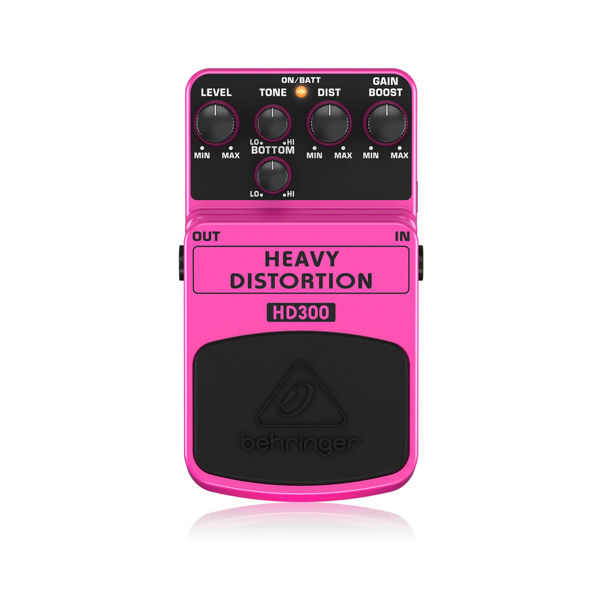 Behringer HD300 Pedal de distorsión heavy para guitarra