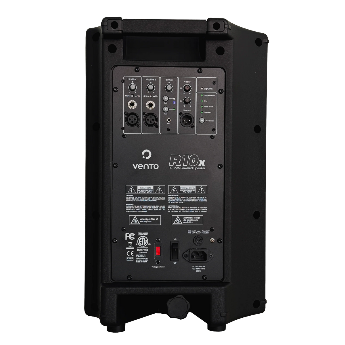 Vento R10X Cabina activa 10" DSP 200 W Bluetooth profesional RVX10BT