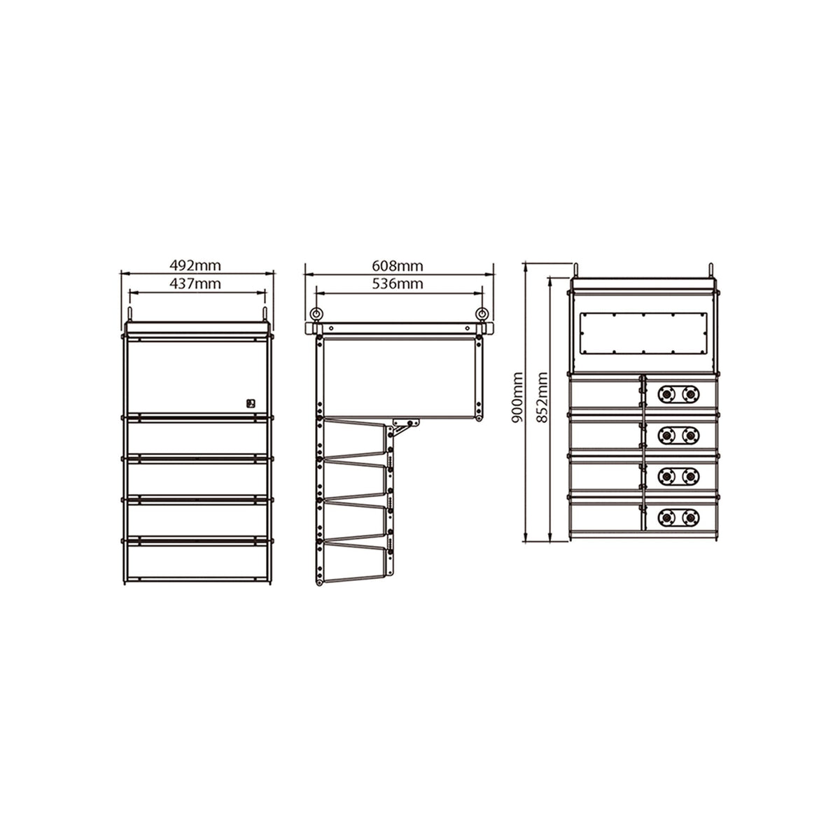 Beta Three R4/R8 (ALA) Sistema line array compacto