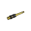 Roxtone RA2JPF Adaptador jack RCA a plug TS 6.3 mm