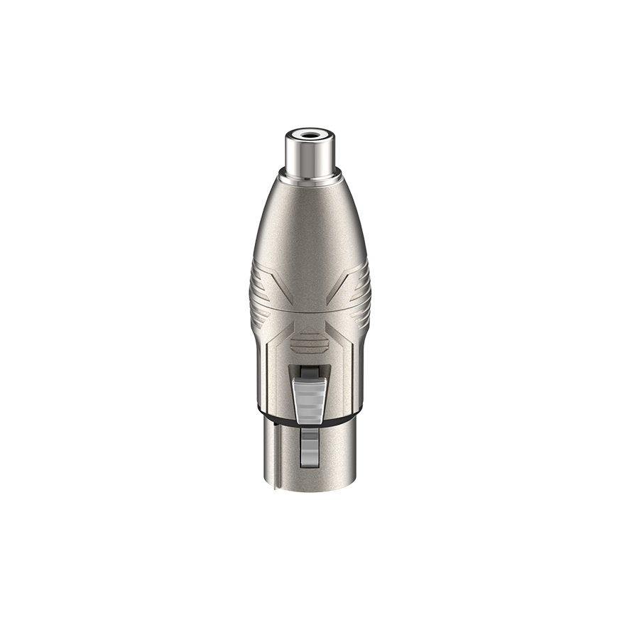 Roxtone RA2XFPF Adaptador RCA hembra a XLR hembra 3 polos