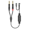 Roxtone RA3DT-TC2JS Isolador USB-C a 2 TRS 6.3 mm con transformador