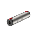 Roxtone RA3JFF Adaptador jack 6.3 mm a jack 6.3 mm con pestillo de bloqueo