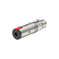 Roxtone RA3XFJF Adaptador jack 6.3 mm a XLR hembra 3 polos con pestillo de bloqueo