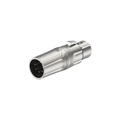 Roxtone RA5XM3XF Adaptador XLR macho 5 polos a XLR hembra 3 polos niquelado