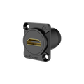 Roxtone RAH20D-B Adaptador HDMI 1.4 hembra de chasis negro
