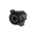 Roxtone RC6FSW Conector híbrido XLR + 6.3 mm estéreo de chasis