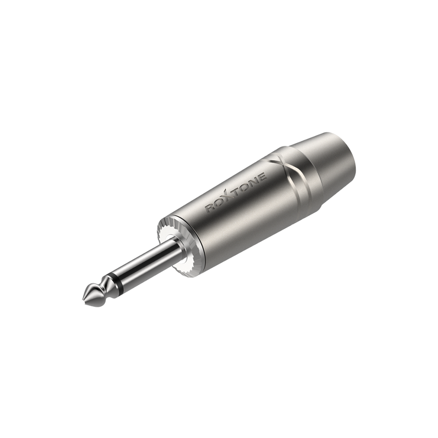 Roxtone RJ2PX-NN Plug mono Jumbo 6.3 mm niquelado