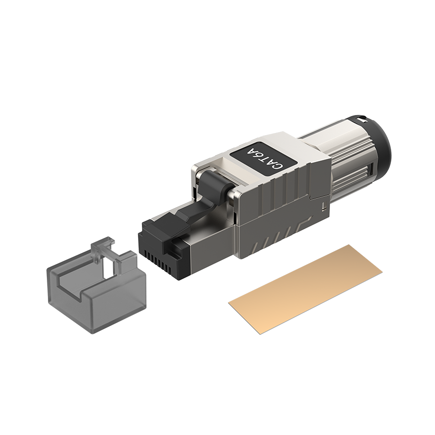 Roxtone RJ45C6A MH Conector RJ45 CAT6A IP20 ensamble a presión