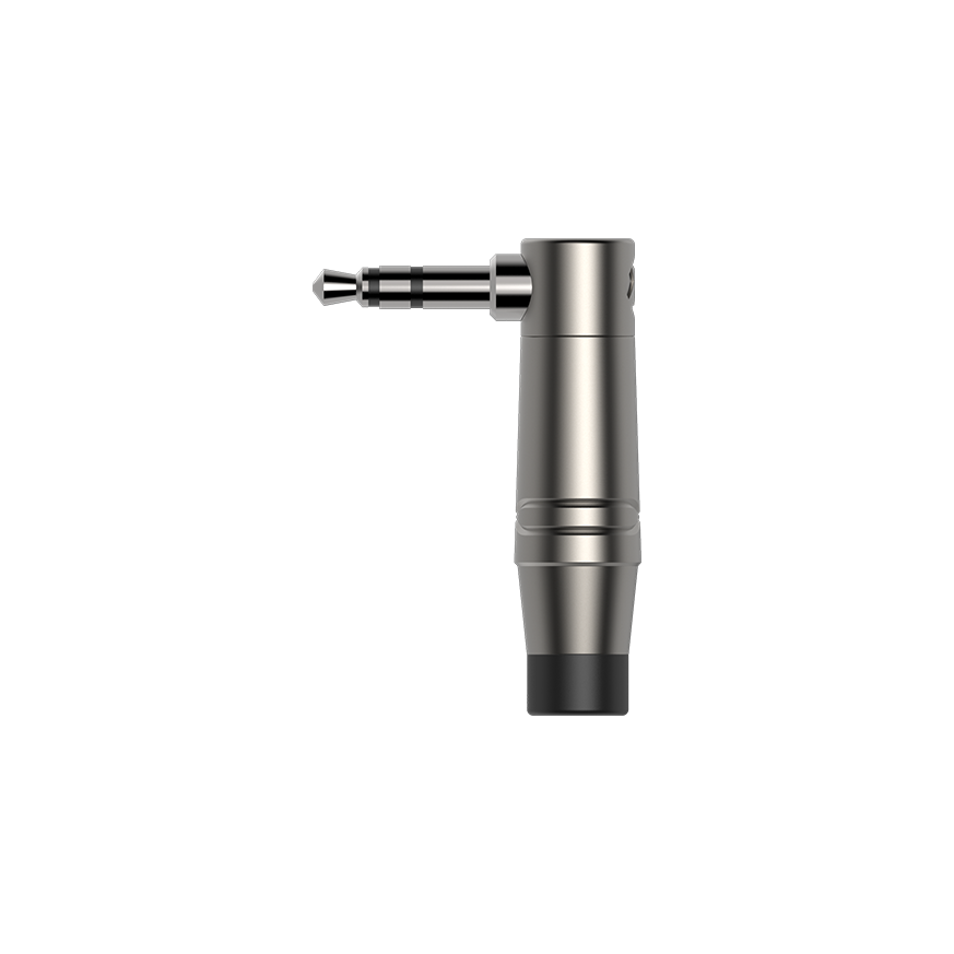 Roxtone RMJ3RPX-NN Plug TRS 3.5 mm en ángulo niquelado