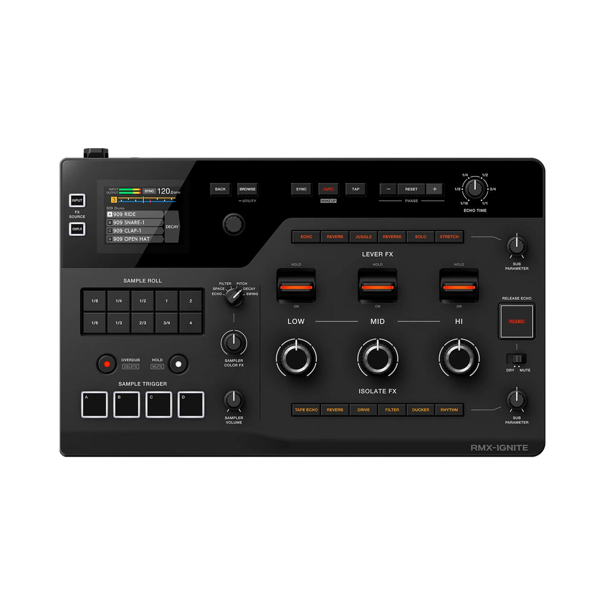 AlphaTheta RMX-IGNITE Unidad de efectos DJ Performance FX